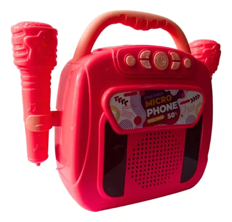 Comprar Parlante Karaoke Para Ninos en Electroshopy - Ángulo 2